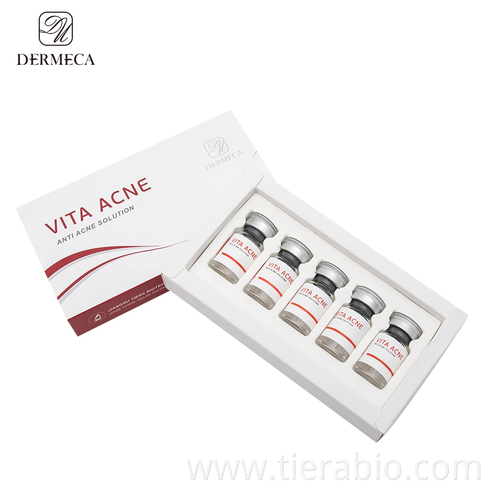 OEM Professional Anti Whelks Hyaluronic Acid Serum Eliminate Pimple Remove Acnes Ha Ampoule Cocktails Mesotherapy Solution for Beautify The Face/Body